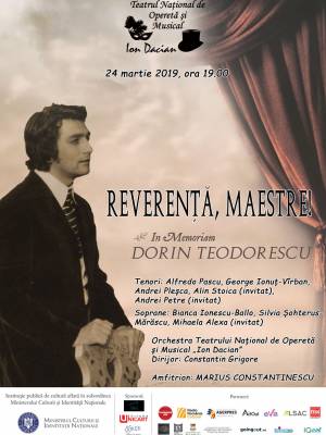 Reverență, Maestre! In Memoriam Dorin Teodorescu - Teatrul National de Opereta si Musical
