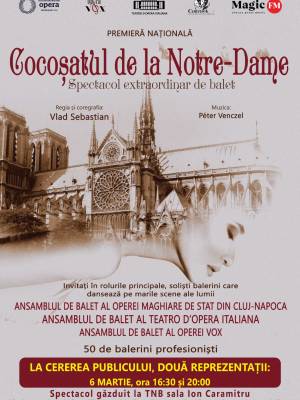 Cocosatul de la Notre-Dame - Bucuresti - ora 16:30