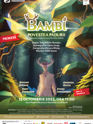 PREMIERA - Bambi  -  Povestea padurii