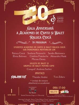 Gala Aniversara a Academiei de Canto si Balet Raluca Cioca