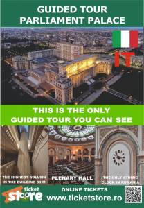 Tur cu ghid Italiana al Palatului Parlamentului